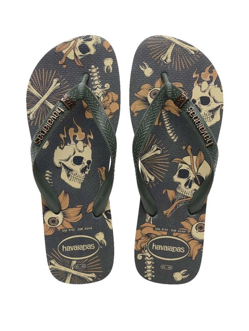 HAVAIANAS TOP TRIBO TOP flip flops green olives/green olives - Men’s shoes