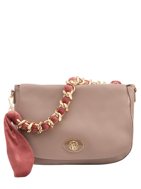 YNOT EMILY Shoulder bag with chain nude - Women’s Bags
