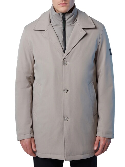 NORTH SAILS NORTH TECH Jacket with removable bib vintage khaki - Men's Jackets