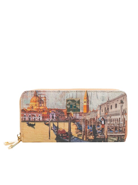 YNOT CITY LIFE Large zip around wallet romantic - Women’s Wallets