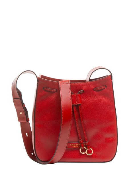 THE BRIDGE CARLOTTA Bucket shoulder bag cherry / gold - Women’s Bags