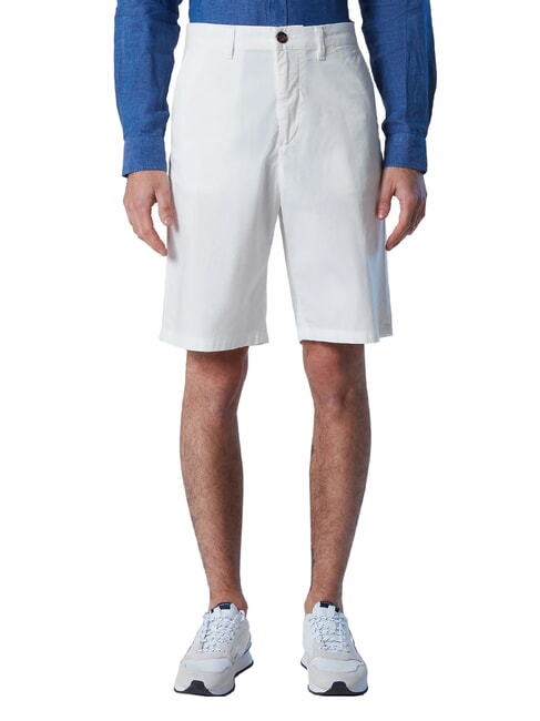 NORTH SAILS FREEDOM Cotton chino shorts white - Trousers