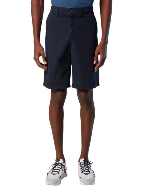 NORTH SAILS FREEDOM Cotton chino shorts navy blue - Trousers
