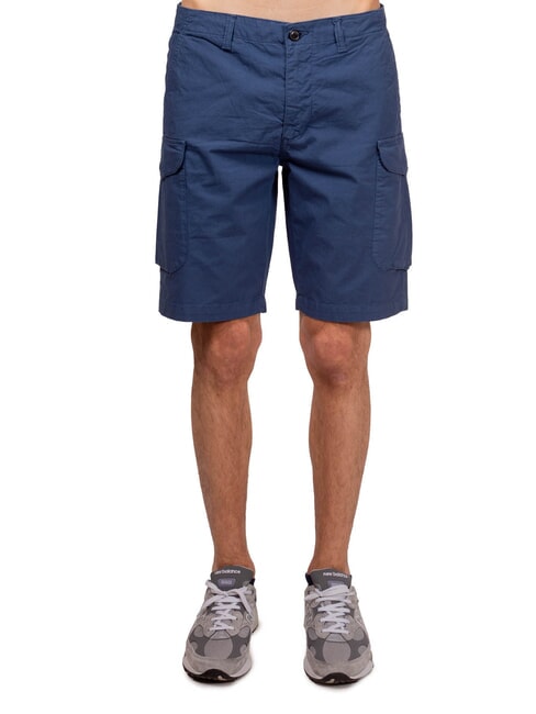 NORTH SAILS AMERICA Cotton cargo shorts dark denim - Trousers