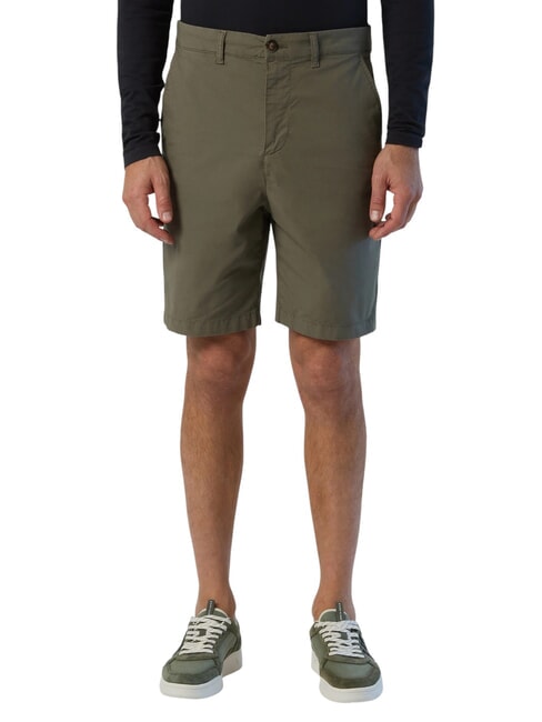 NORTH SAILS FREEDOM Cotton chino shorts dusty olive - Trousers