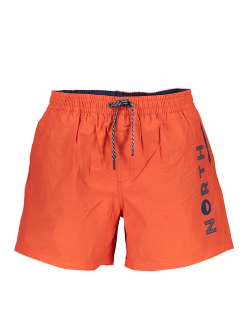 NORTH SAILS VOLLEY Side logo boxer costume bright orange - Swimwear