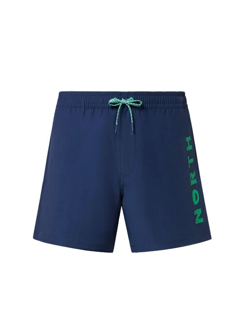 NORTH SAILS VOLLEY Side logo boxer costume navy blue - Swimwear