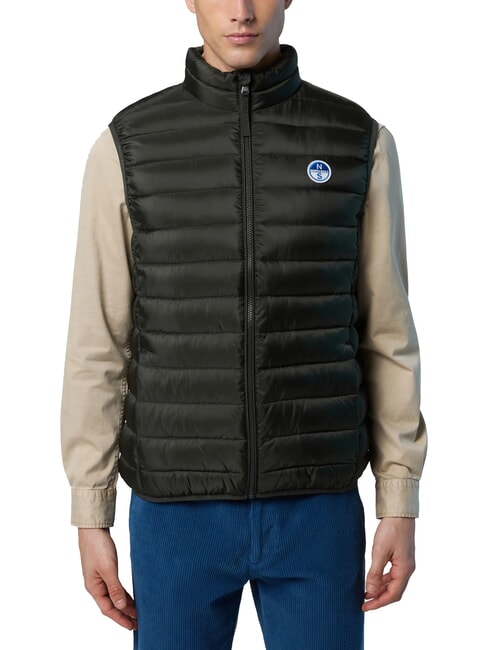 NORTH SAILS SKYE Sleeveless jacket forest green - Sleeveless jackets for men
