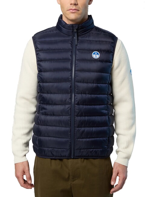 NORTH SAILS SKYE Sleeveless jacket navy blue - Sleeveless jackets for men