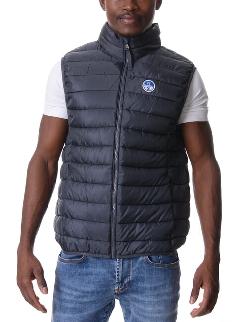 NORTH SAILS SKYE Sleeveless jacket asphalt - Sleeveless jackets for men
