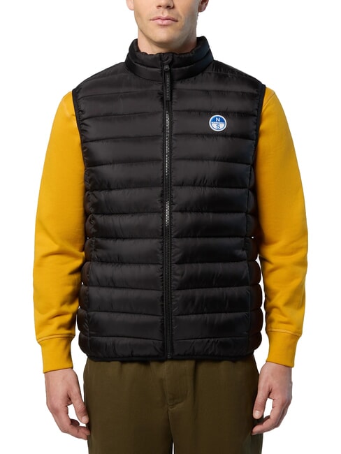 NORTH SAILS SKYE Sleeveless jacket black - Sleeveless jackets for men