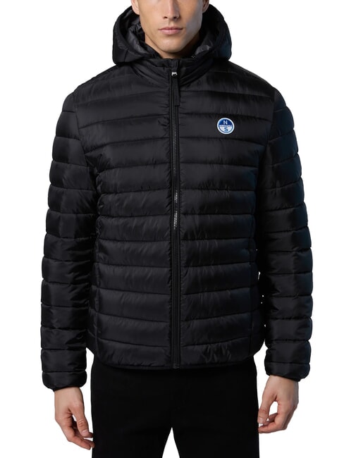 NORTH SAILS SKYE HOODIE Down jacket with hood black - Men's down jackets