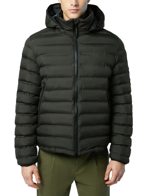 NORTH SAILS LASER PUFFER Medium length down jacket forest green - Men's down jackets