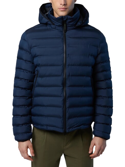 NORTH SAILS LASER PUFFER Medium length down jacket navy blue - Men's down jackets