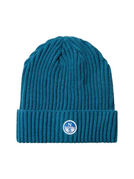 NORTH SAILS ROUND LOGO Wide-rib cap water green - Hats