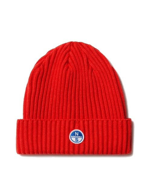 NORTH SAILS ROUND LOGO Wide-rib cap orange spice - Hats