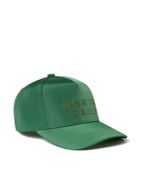 NORTH SAILS LOGO Glossy baseball cap sage - Hats