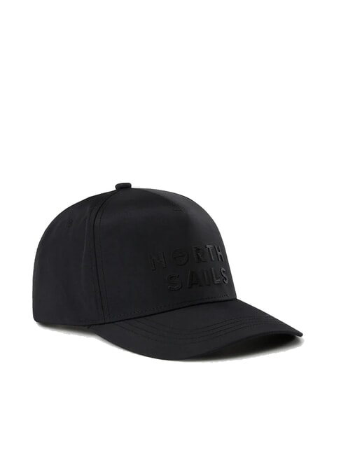 NORTH SAILS LOGO Glossy baseball cap black - Hats