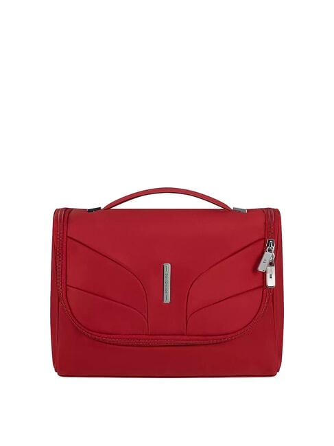 SAMSONITE ATTRIX Beauty case with hanger RED - Beauty Case