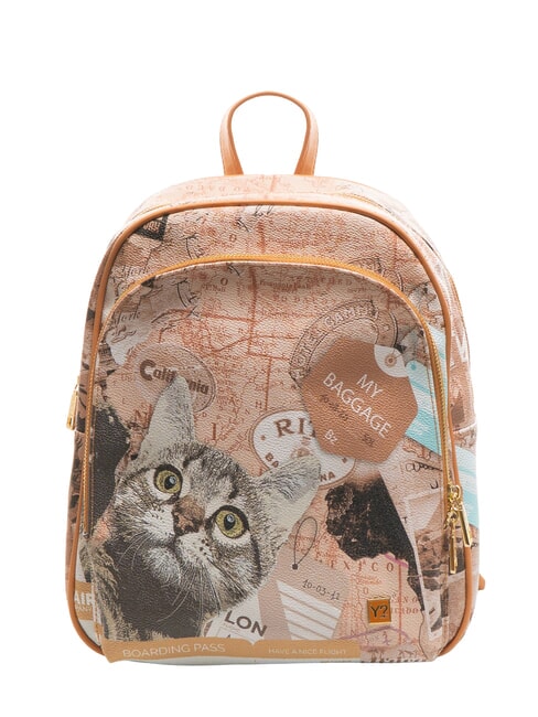 YNOT BEST FRIENDS Backpack with pocket cat map - Women’s Bags
