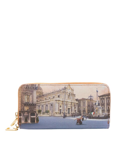 YNOT YESBAG SPECIAL Large zip around wallet catania cathedral - Women’s Wallets