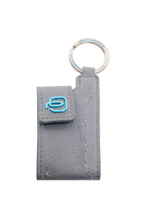 PIQUADRO BLUE SQUARE Leather Keychain / Address Holder aviation - Key holders