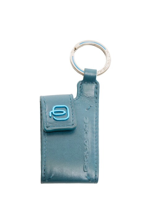 PIQUADRO BLUE SQUARE Leather Keychain / Address Holder avio2 - Key holders