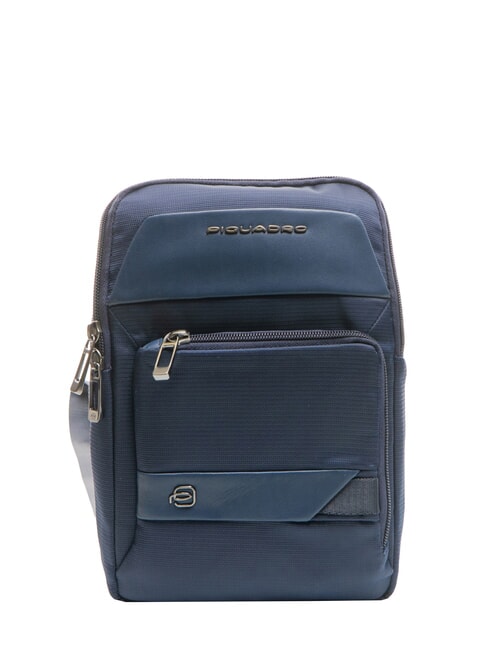PIQUADRO LIKO One-shoulder backpack / shoulder bag blue - Over-the-shoulder Bags for Men