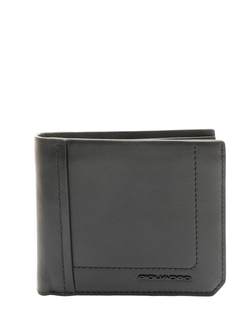 PIQUADRO LIKO Leather wallet Black - Men’s Wallets