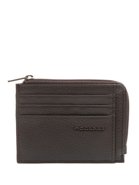 PIQUADRO MODUS RESTYLING  Flat leather wallet burgundy 2 - Men’s Wallets