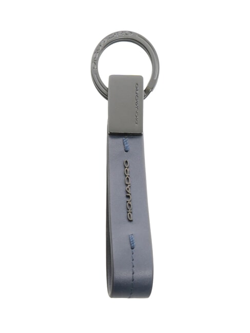PIQUADRO KIRI Leather Keychain blue - Key holders