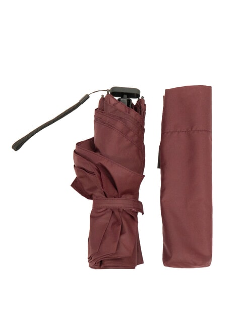PIQUADRO OM 6 Mini Windproof Umbrella bordeaux - Umbrellas