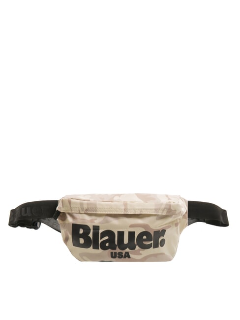 BLAUER AMERICAN  Pouch beige camouflage - Hip pouches