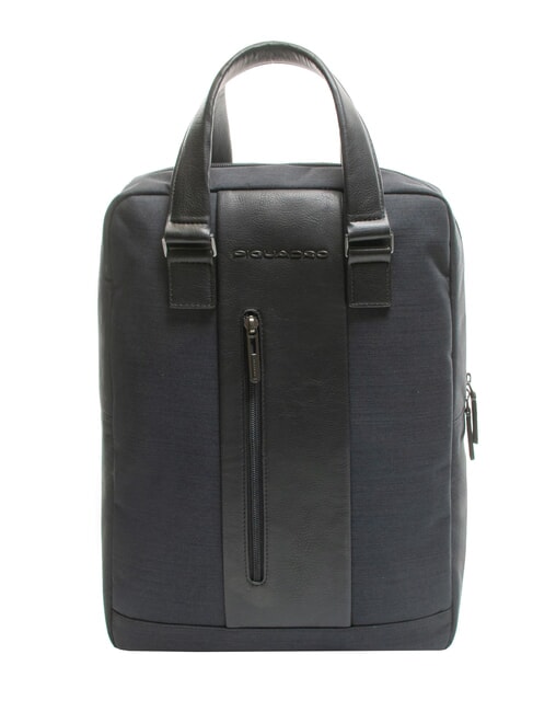 PIQUADRO BRIEF ECOLOGICA  Double handle backpack, 13" CP holder Black - Laptop backpacks