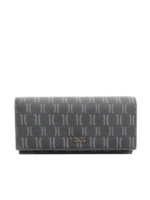 ALVIERO MARTINI PRIMA CLASSE MONOGRAM  Double compartment wallet Black - Women’s Wallets