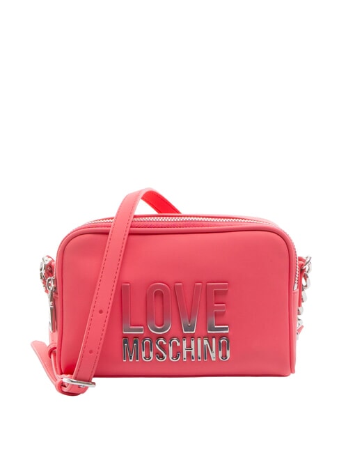 LOVE MOSCHINO BIG LETTERING Mini Shoulder Bag fuchsia - Women’s Bags