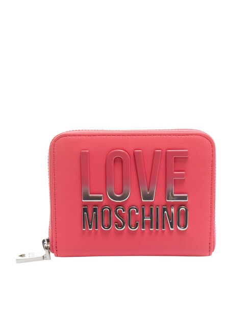 LOVE MOSCHINO ZIP AROUND Wallet fuchsia - Women’s Wallets