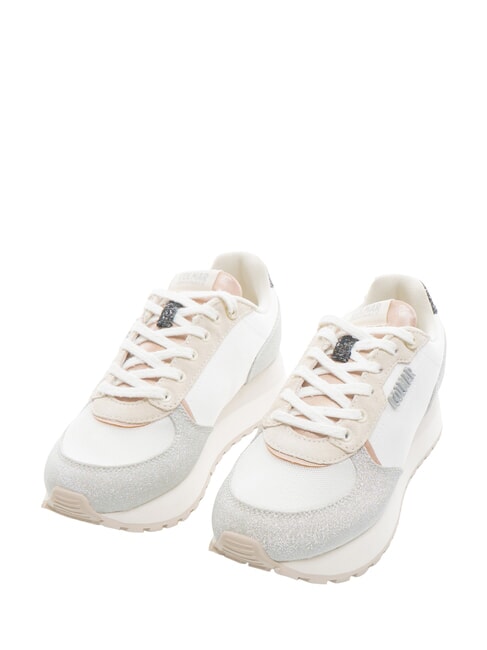 COLMAR TRAVIS JESSY Sneakers white/blush pink - Women’s shoes