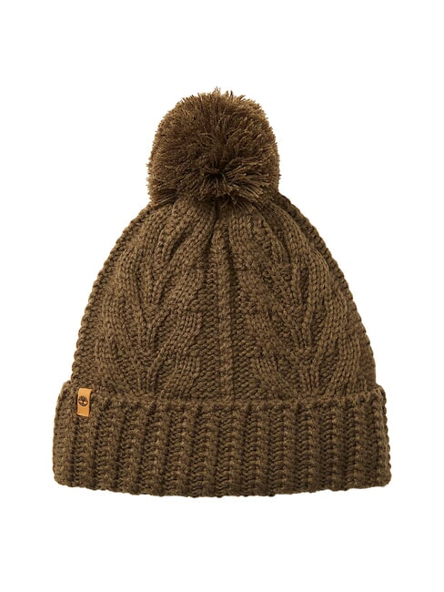 TIMBERLAND CABLE PREMIUM  Hat with pom pom grapleaf - Hats