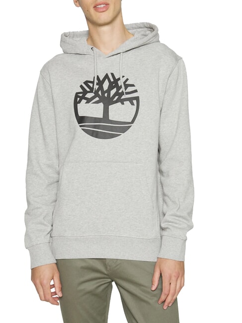 TIMBERLAND TREE LOGO Hoodie medium gray heather - Sweatshirts