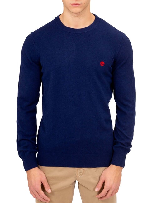 TIMBERLAND KNOX RIVER Crewneck sweater dark sapphire - Men's Sweaters