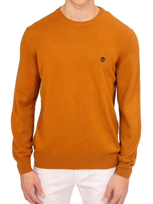 TIMBERLAND KNOX RIVER Crewneck sweater wheat boot - Men's Sweaters