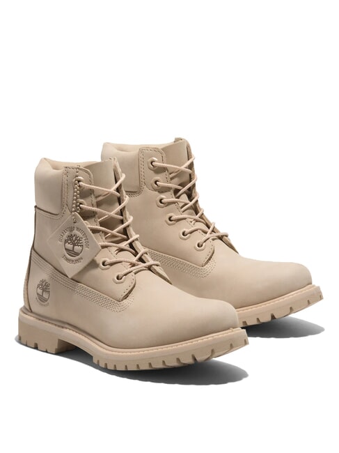TIMBERLAND PREMIUM 6 INCH  Padded leather ankle boots light beige - Women’s shoes