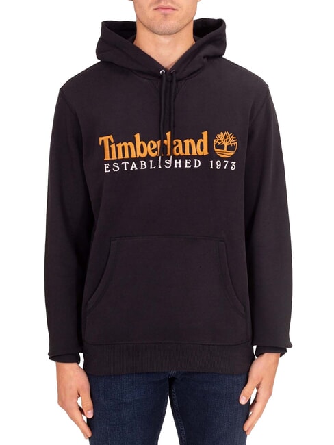 TIMBERLAND ESTABILISHED 1973 Hoodie BLACK - Sweatshirts