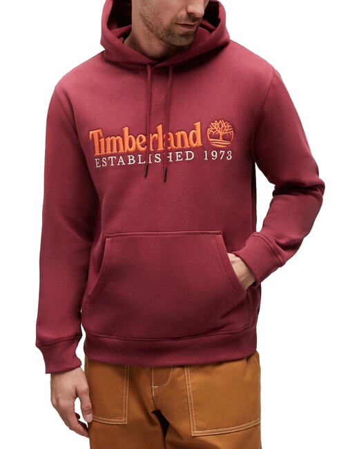 TIMBERLAND ESTABILISHED 1973 Hoodie cordovan - Sweatshirts