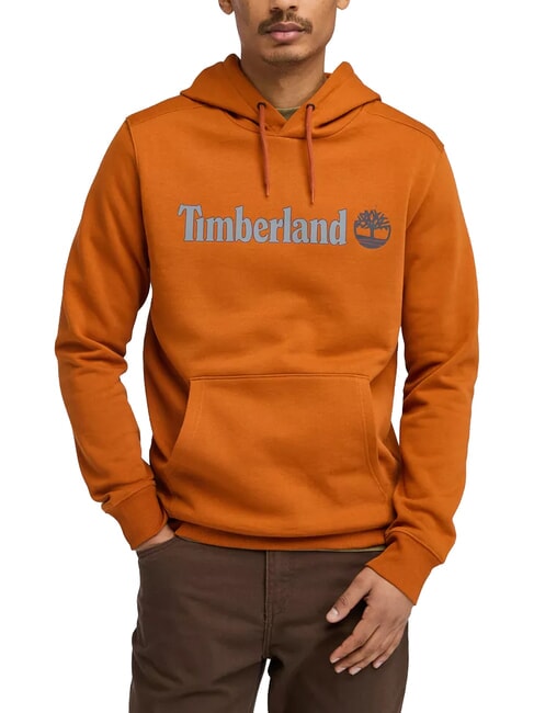 TIMBERLAND KENNEBEC RIVER TREE LOGO Hoodie umber - T-shirt