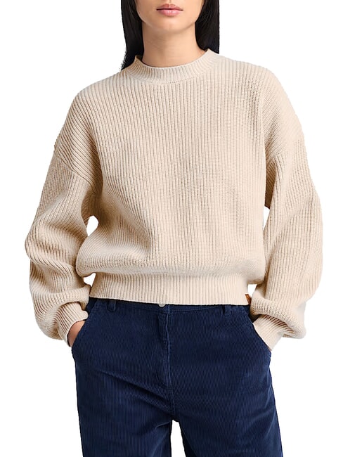 TIMBERLAND WOOL BLEND  Crewneck sweater angora heather - Women's Sweaters