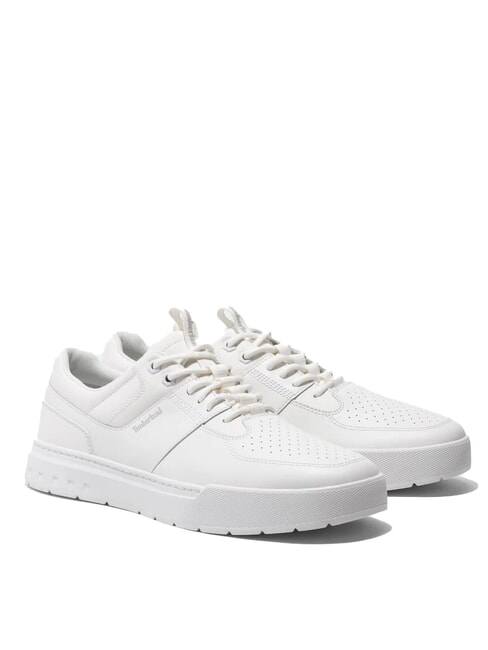 TIMBERLAND MAPLE GROVE Leather sneakers white full grain - Men’s shoes
