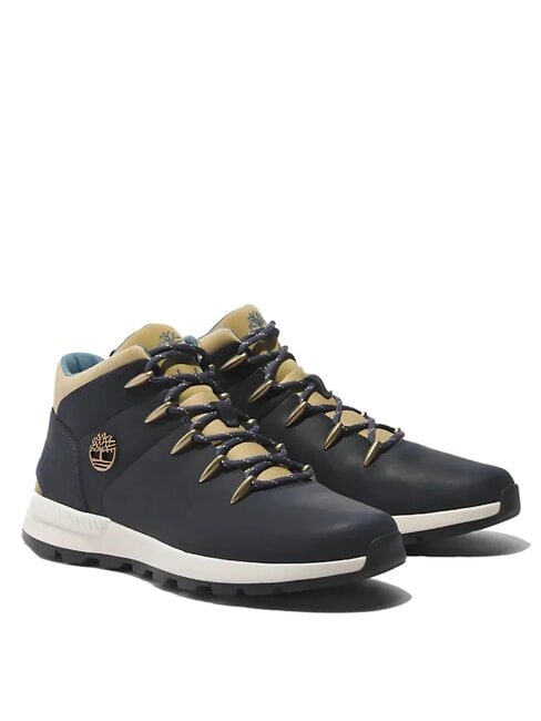 TIMBERLAND SPRINT TREKKER MID  Trekking boots dark blue full grain - Men’s shoes