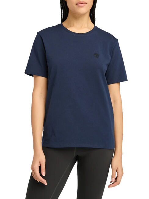 TIMBERLAND DUNSTAN RIVER  Cotton T-Shirt peacoat - T-shirt